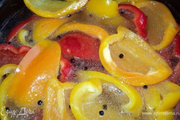 Перец маринованный с медом на зиму – рецепт с фото