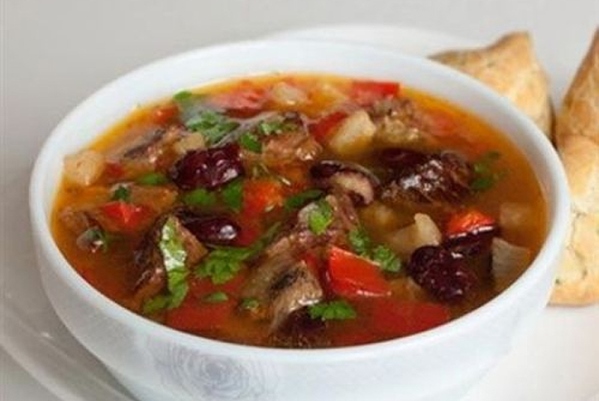 Суп фасолевый постный: рецепт с красной или белой фасолью
