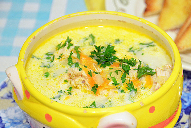 Сырный суп: рецепты с плавленым сыром