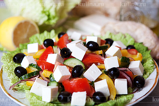Греческий салат – рецепт классический и оригинальные варианты приготовления