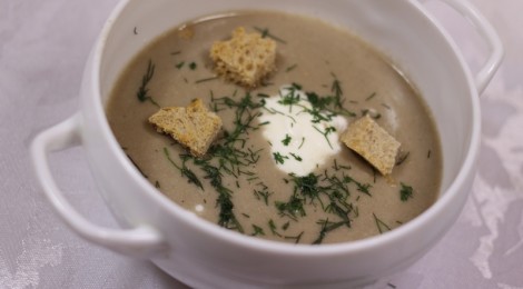 Крем-суп из шампиньонов со сливками: разные варианты рецептов