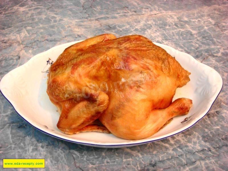 Курица на соли в духовке запеченная целиком: рецепт с фото