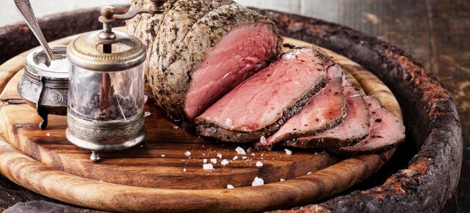Ростбиф из говядины – классический рецепт с фото, технология приготовления